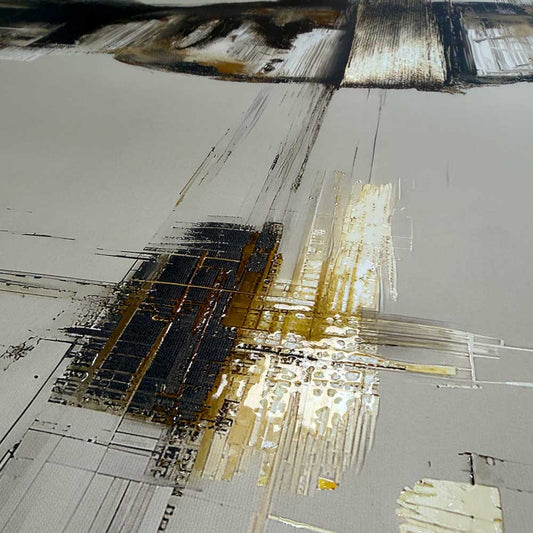 Held Thought - Canvas + Varnish
