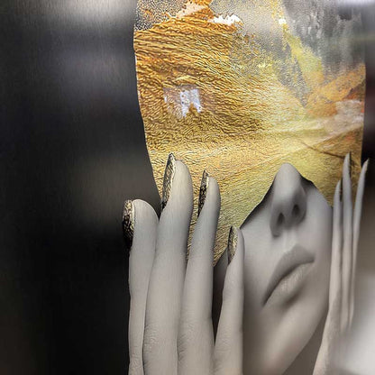 Inner Light –  Aluminum + Varnish
