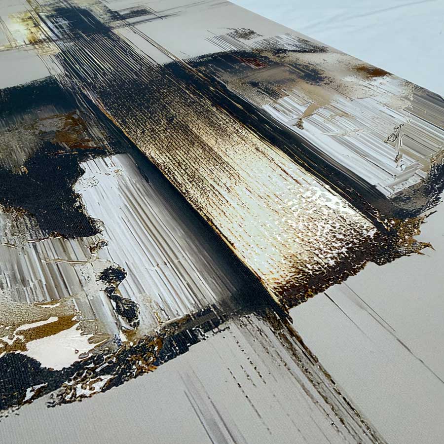 Sulaikyta Mintis - Drobė su Laku