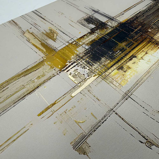 Held Thought - Canvas + Varnish