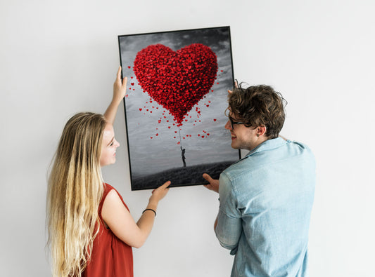 Love Balloon - Aluminium