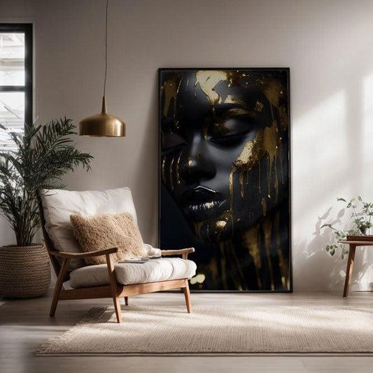 Black Gold - Aluminium + Varnish
