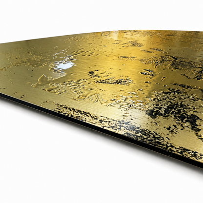 Golden Fall - Aluminium + Varnish