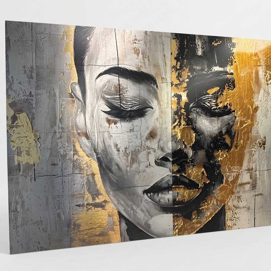 Duality Queen - Aluminium + Varnish
