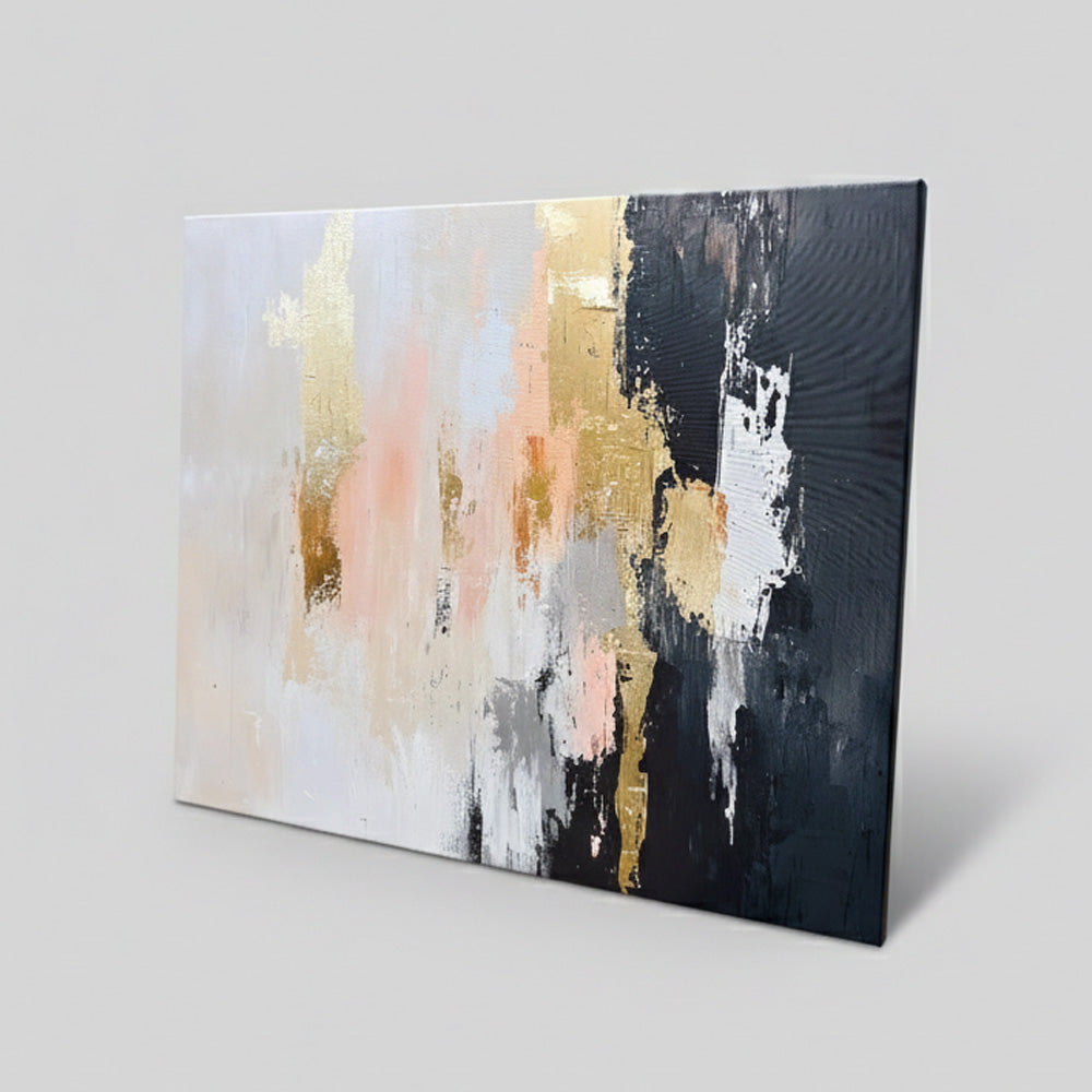 Šviesos Pėdsakai - Drobės Paveikslas Su Laku