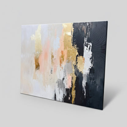 Šviesos Pėdsakai - Drobės Paveikslas Su Laku