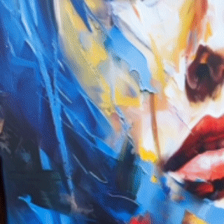 Abstract Lady - Canvas Print