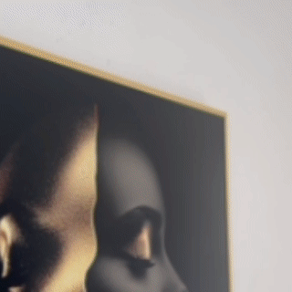 Two Sides - Aluminium + Varnish