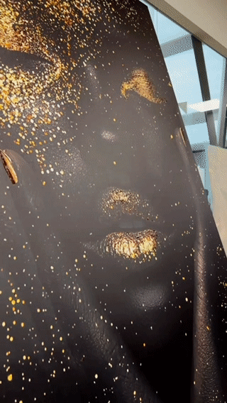 Auksinis Sapnas - Drobė Su Laku