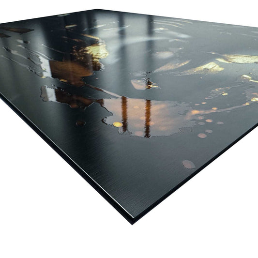 Black Gold - Aluminium + Varnish