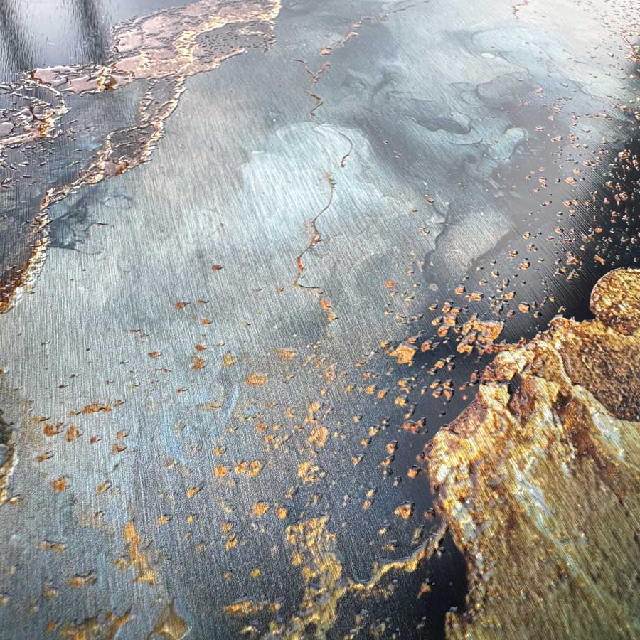 Ugninis Tylėjimas – Aliuminis Su Laku