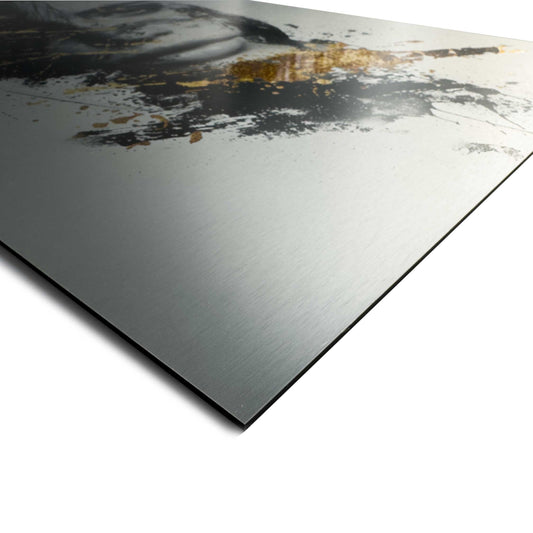 Grey Gold - Aluminium + Varnish