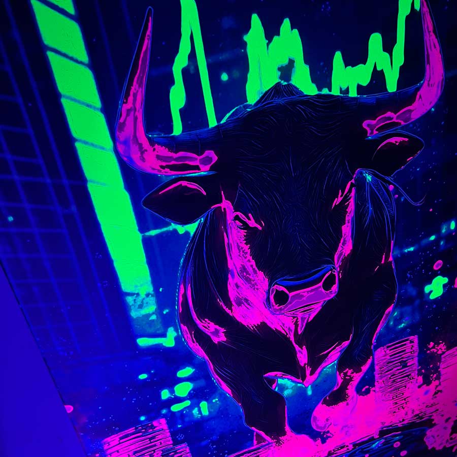 Kripto Bulius - Neoninė Drobė