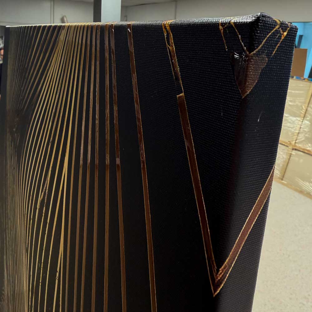 Prabangi Tyla - Drobė Su Laku