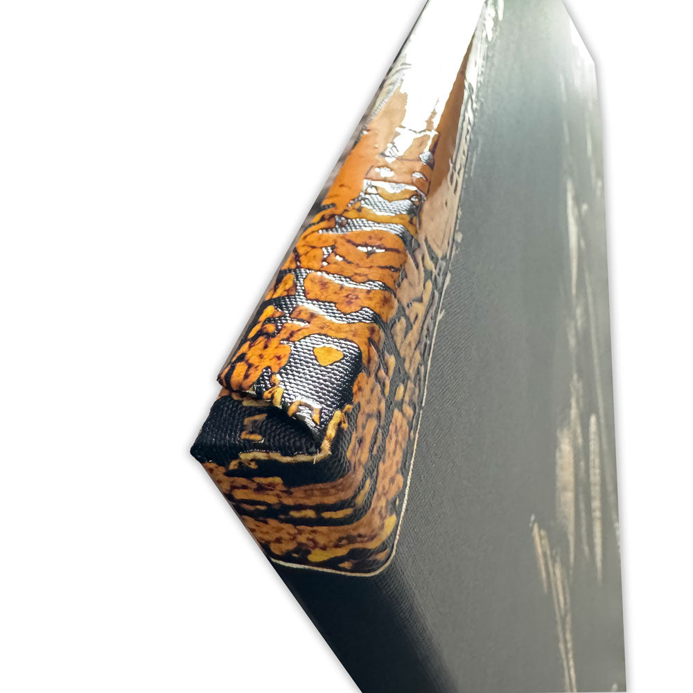 No Hear, No Speak, No Look - Canvas With Varnish