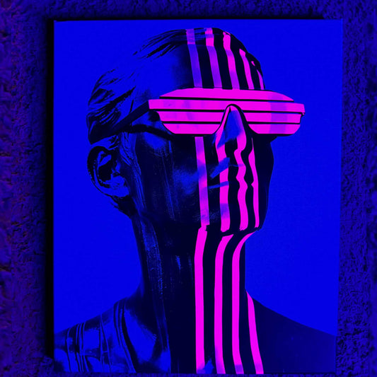 Rožinės Juostelės - Neoninė drobė