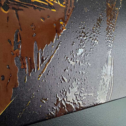 No Hear, No Speak, No Look - Canvas With Varnish