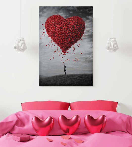 Love Balloon - Aluminium