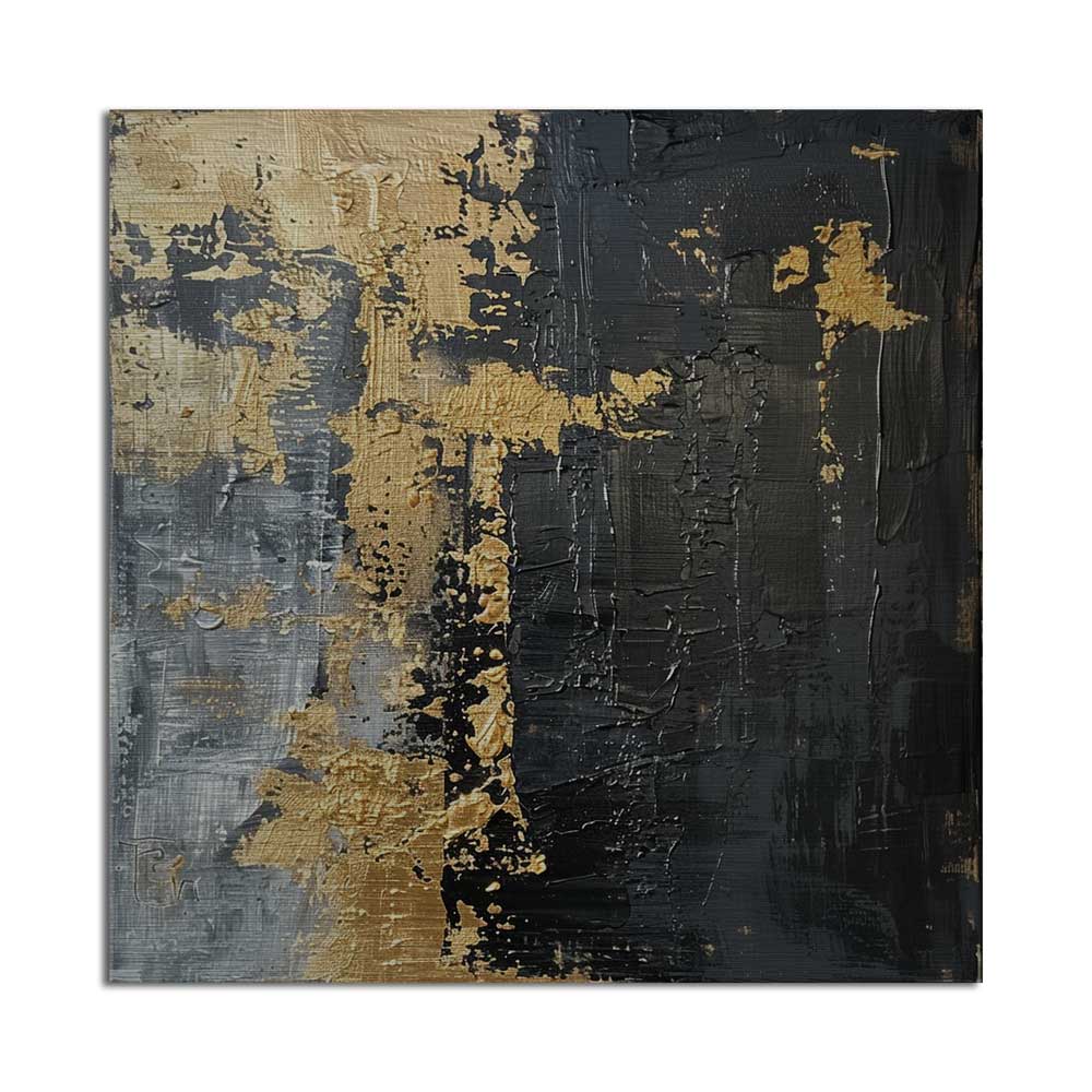 Gold Touched by Light - Aluminum + Varnish