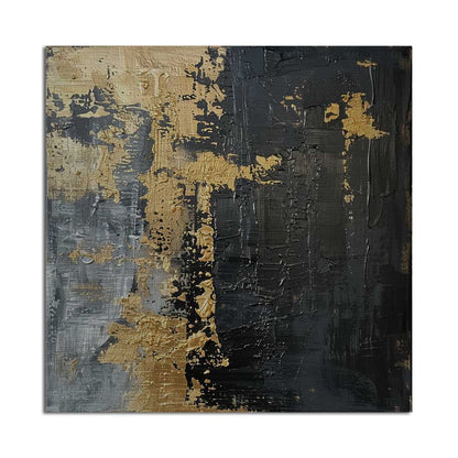 Gold Touched by Light - Aluminum + Varnish