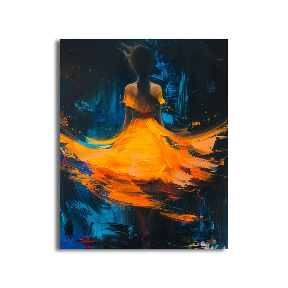Dance in Flames - Canvas