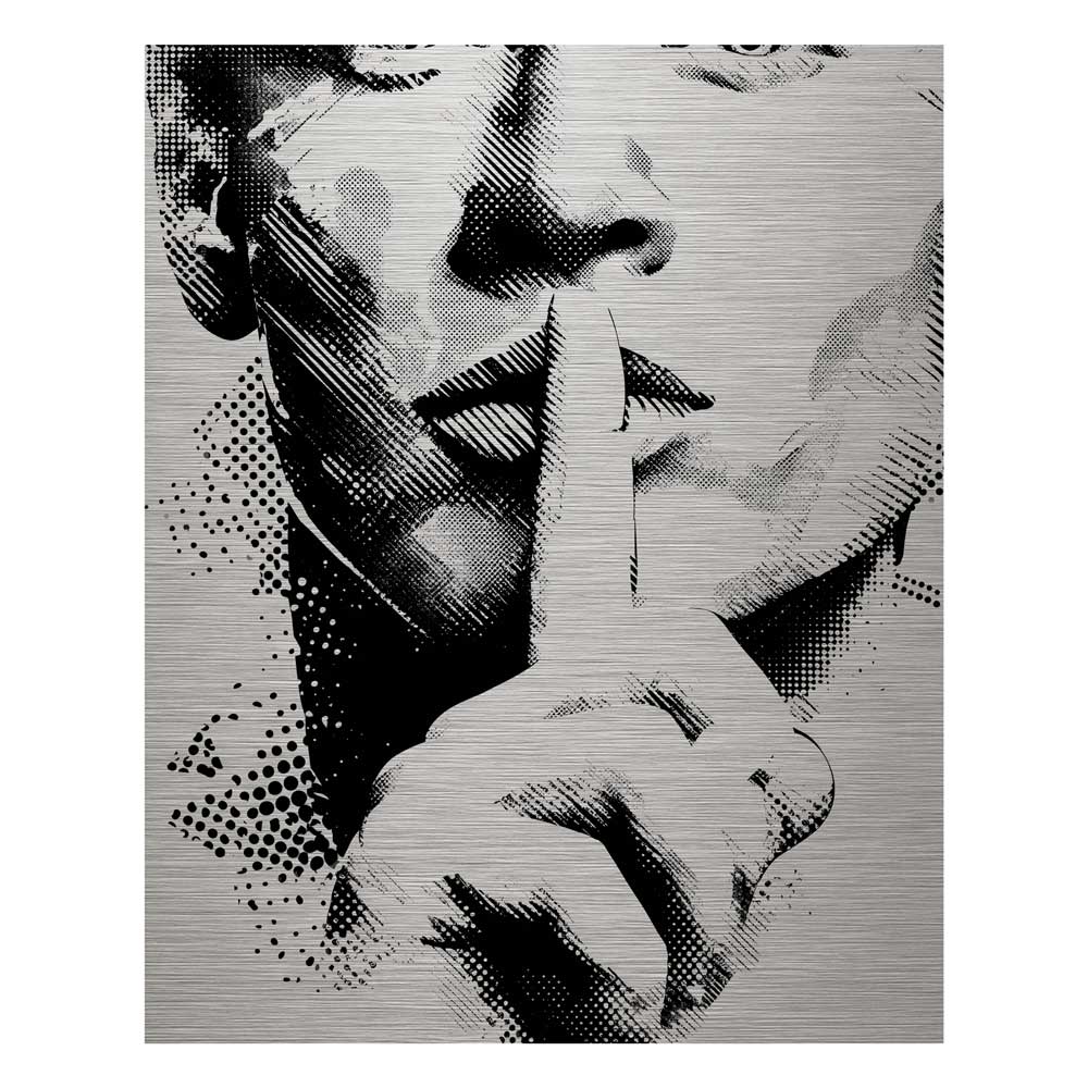 Riba – Aliuminio Paveikslas