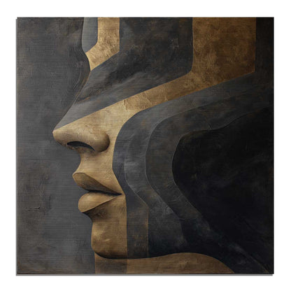 Outline of Silence - Aluminum Wall Art