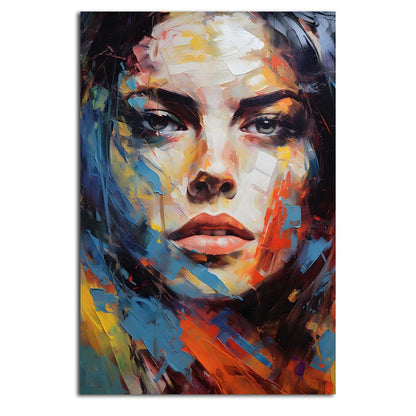 Abstract Lady - Canvas Print