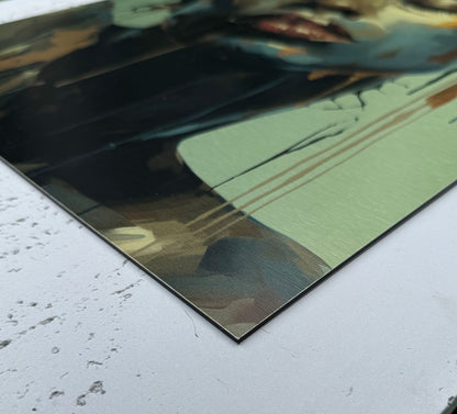 corners kampai detales aliuminis metal aliminium print modern art