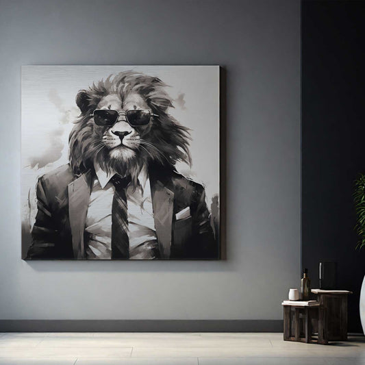 Buisiness Lion - Aluminium