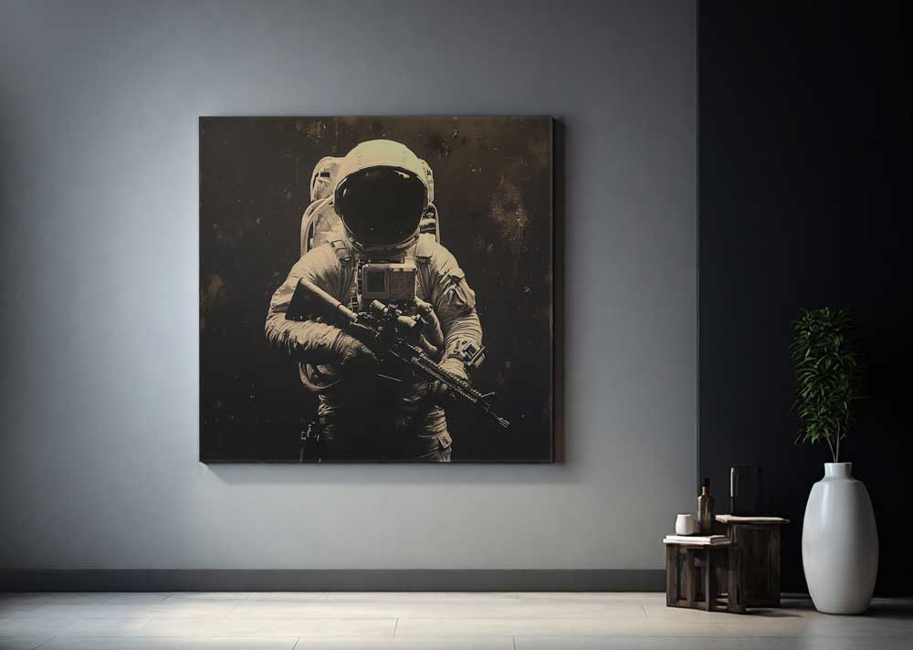 Black Mission - Canvas