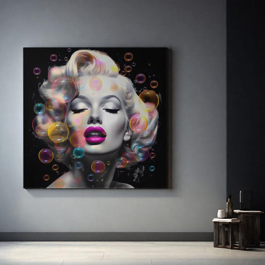 Bubble Monroe - Canvas