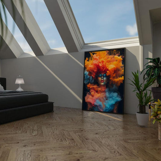 didelio dydžio paveikslas printas drobe extra large size canves art wall