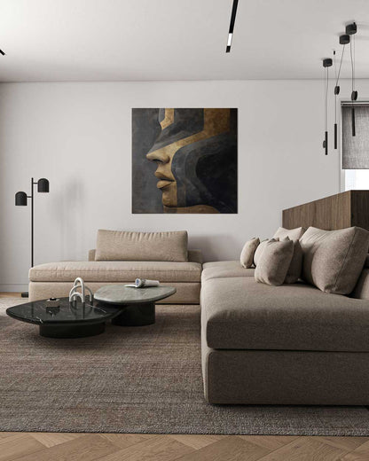 Outline of Silence - Aluminum Wall Art