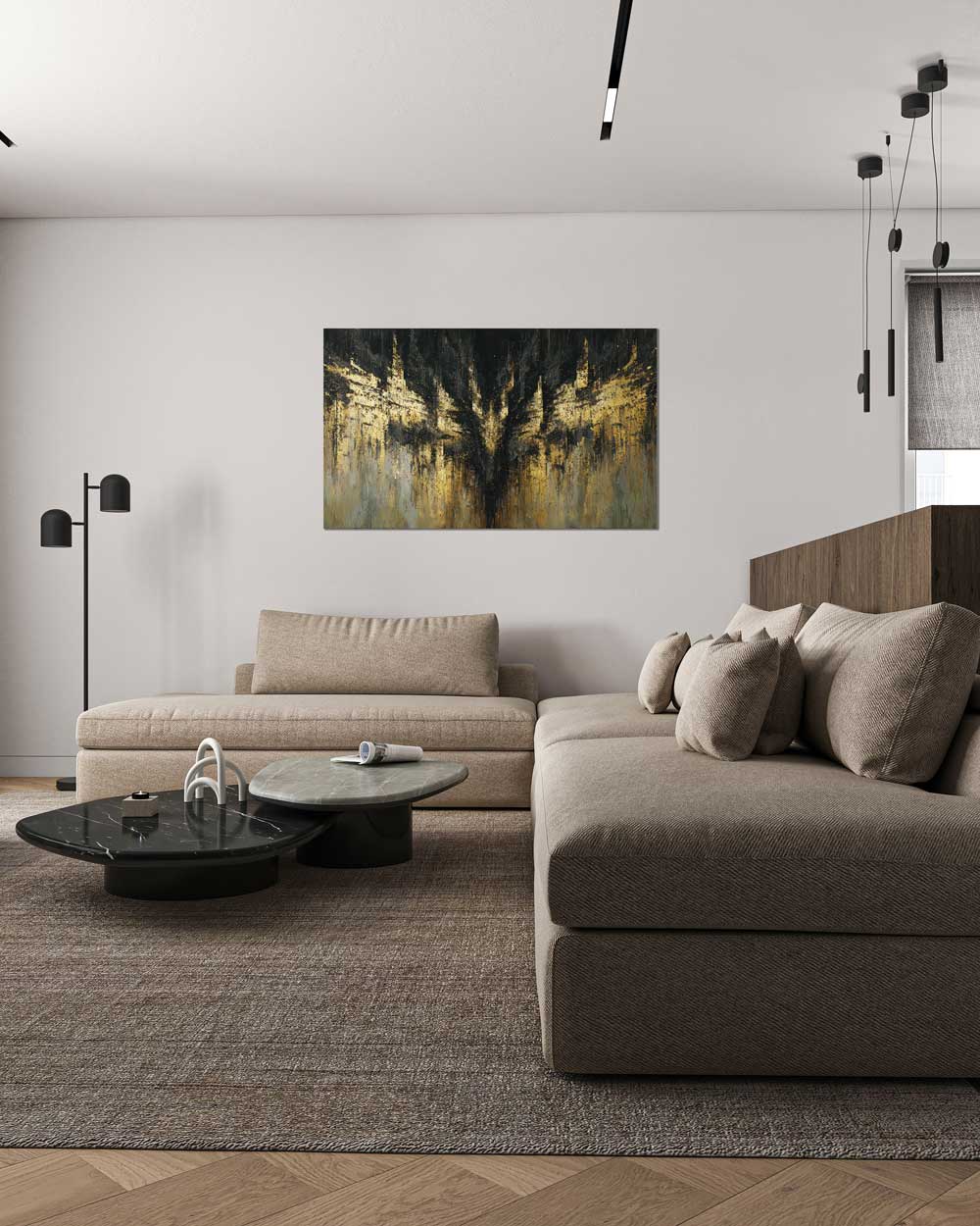 Vidinė Jėga - Aliuminio Paveikslas