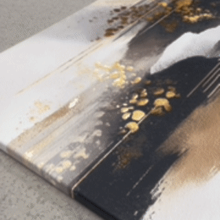 Golden Threshold - Canvas + Varnish