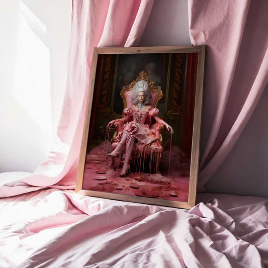 Dripping Paint Princess - Canvas