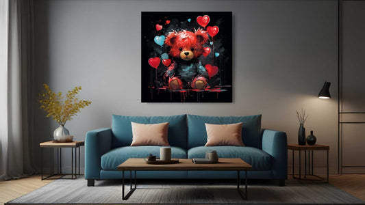 Teddy Love - Canvas