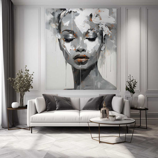 Grey Abstract - Aluminium
