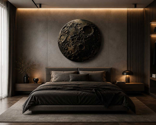 Moon Shadow - Round Aluminium