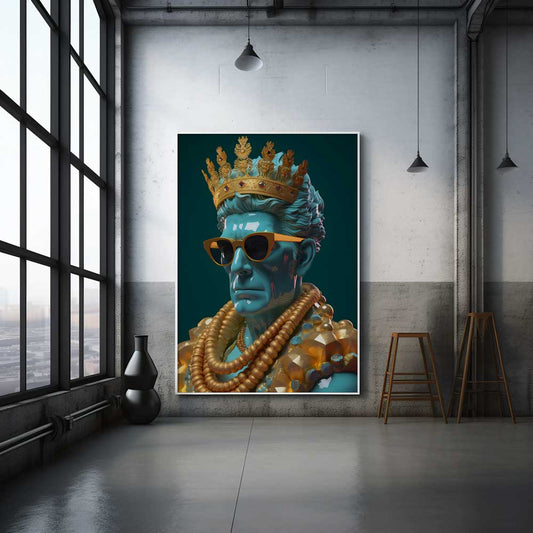 King - Canvas + Varnish