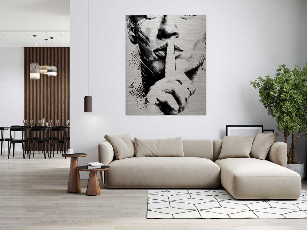 Riba – Aliuminio Paveikslas