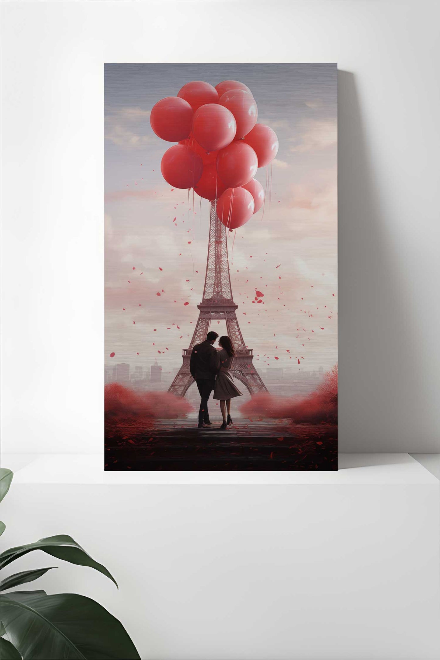 Paris Balloons - Aluminium Print
