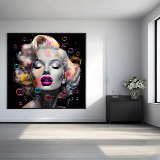 Bubble Monroe - Canvas