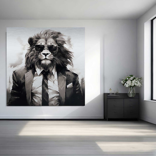 Buisiness Lion - Aluminium