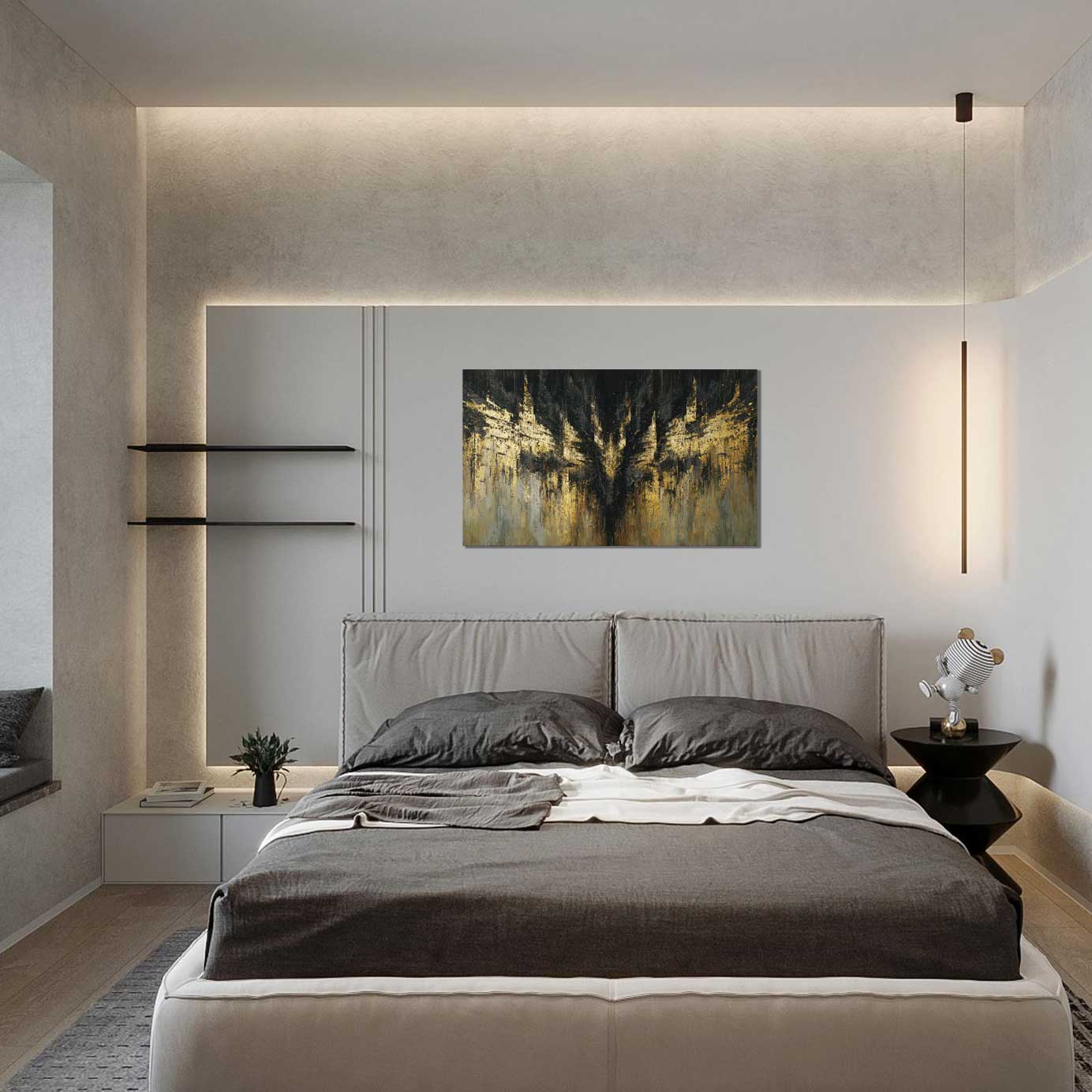 Vidinė Jėga - Aliuminio Paveikslas