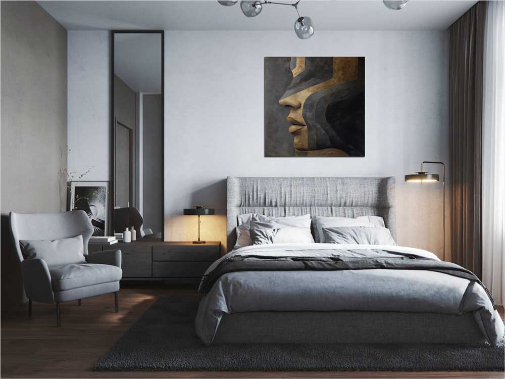 Outline of Silence - Aluminum Wall Art