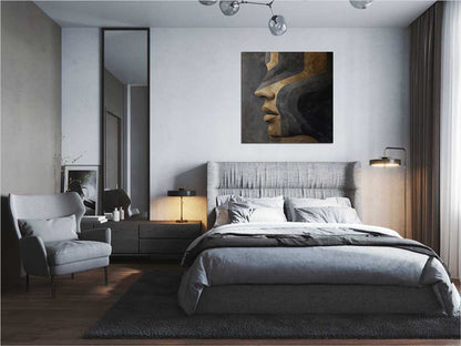 Outline of Silence - Aluminum Wall Art