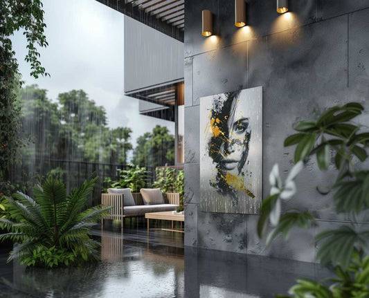 Grey Gold - Aluminium + Varnish
