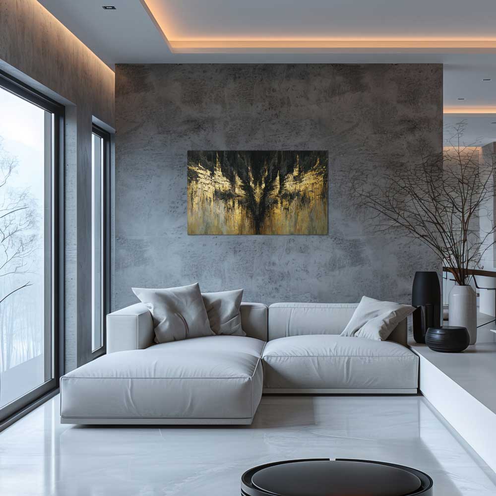 Vidinė Jėga - Aliuminio Paveikslas